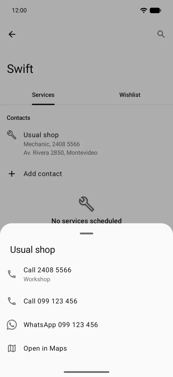 The ways to reach a workshop