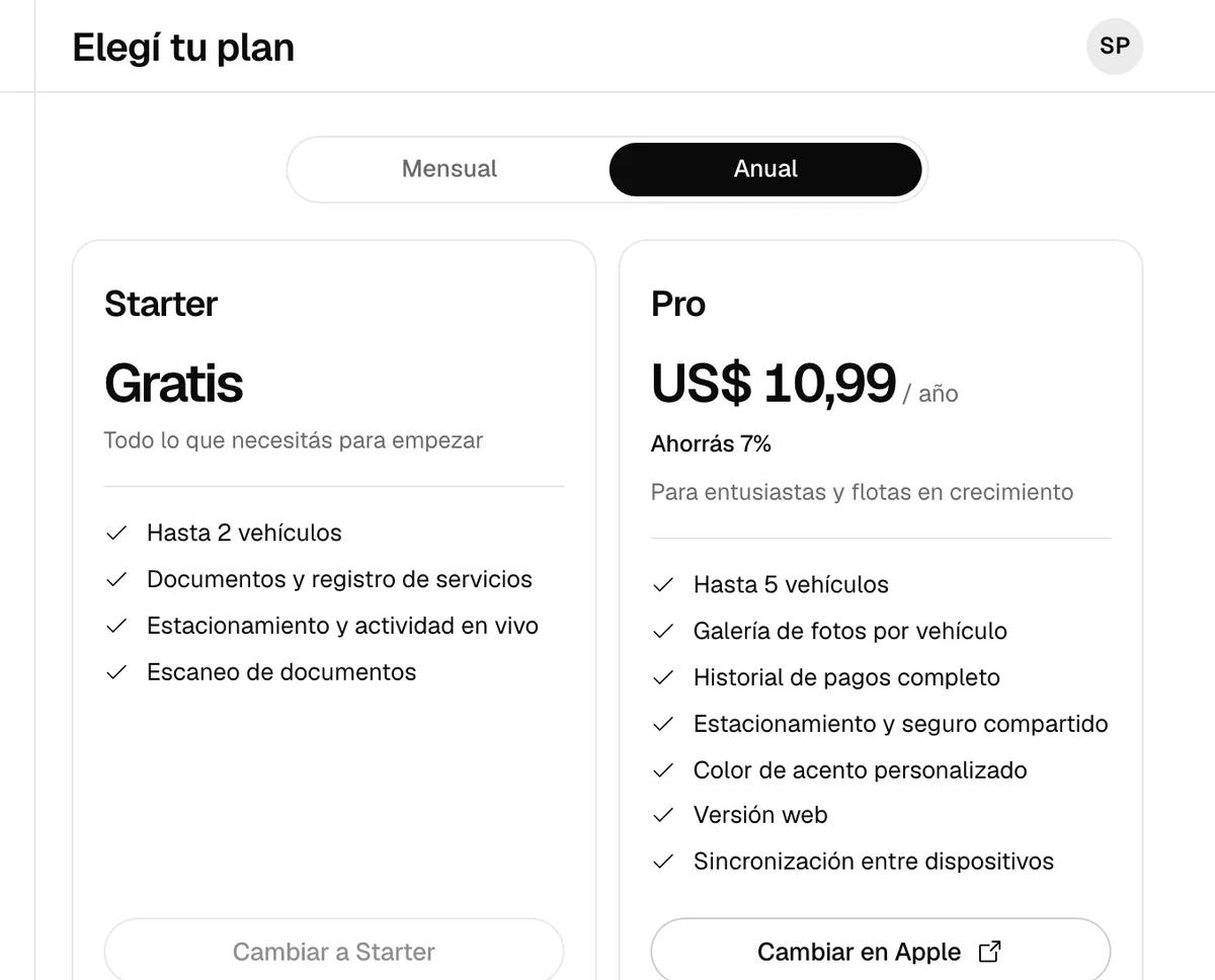 Elegí tu plan en la web, en una computadora